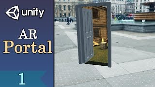 AR Portal Tutorial with Unity  ARCore Setup  Part1 [upl. by Chauncey]