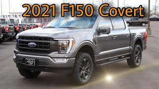 2021 Ford F150 Covert Leveled on 34s Carbonized Gray Truck FX4 NEW [upl. by Anoet]