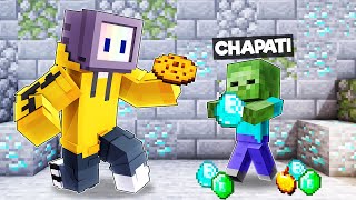 PLAYING AS ZOMBIE TO HELP LOGGY  MINECRAFT [upl. by Notsuoh850]