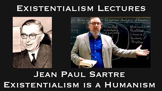 JeanPaul Sartre  Existentialism is a Humanism  Existentialist Philosophy amp Literature [upl. by Freeborn66]