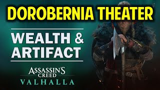 Dorobernia Theater Wealth Roman Artifact amp Treasure Chest Location  Canterbury Cent  AC Valhalla [upl. by Velleman]