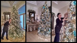 Como decorar un árbol de navidad [upl. by Ellenaj]