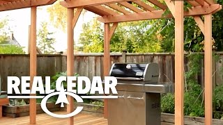 How to build  BBQ COVER  RealCedarcom [upl. by Grevera397]