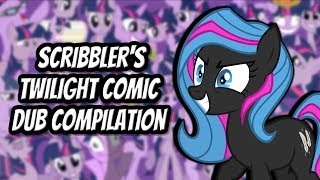 Scribblers Princess Luna Comic Dub Compilation MLP Comic Dubs [upl. by Alleul]