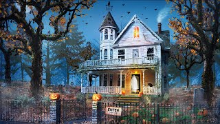 Haunted House Halloween Ambience  3 Hours of Relaxing Spooky Sounds and White Noise [upl. by Janella922]