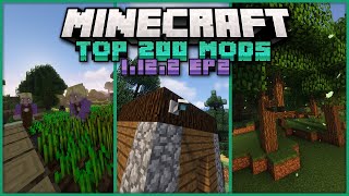 Top 200 Best Mods for Minecraft 1122 EPISODE 2Trees Caves amp Mobs [upl. by Alya]