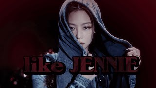 JENNIE  like JENNIE Official Lyric Video [upl. by Trilby]