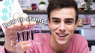 How To Stamp  Stamping Tips And Tricks [upl. by Ellerd]