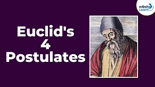 Euclid’s First Four Postulates  Euclids Postulates  Dont Memorise [upl. by Costanzia]