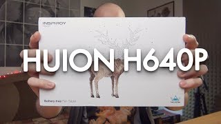 Drawing Tablet In Your BAG  Huion H640P Review [upl. by Intosh]