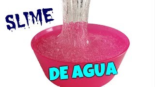 Haz SLIME DE AGUA Probando recetas de 💦Water Slime💦 [upl. by Labaw462]