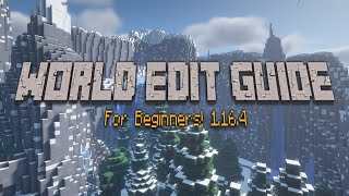 Minecraft World Edit Tutorial for Beginners  118  How to terraform [upl. by Ahsercel]