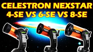 CELESTRON NEXSTAR 8SEvs 6SE vs 4SE [upl. by Sioled]