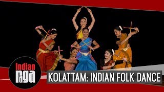 Kolattam Indian Folk Dance [upl. by Anieral]