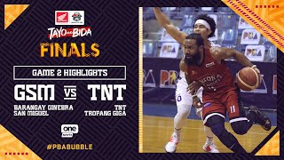 Highlights G2 Ginebra vs TNT  PBA Philippine Cup 2020 Finals [upl. by Ardella]