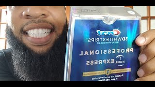 Crest 3D Whitestrips 1 hour Express Review [upl. by Atwood]