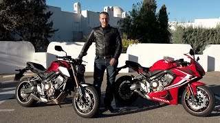 Should you buy Honda CB650R or CBR650R 2019 [upl. by Zehc389]