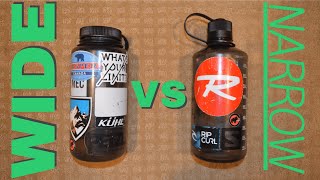 Nalgene Battle  Narrow vs Wide Mouth [upl. by Andrea]