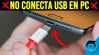 Samsung Galaxy no conecta USB en PC Windows  Celular no se conecta a computadora [upl. by Ecitnerp97]