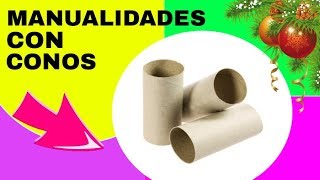 Manualidades con Conos de Papel Higiénico [upl. by Corine]