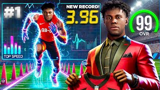 HE BROKE THE 40 YARD DASH RECORD THE 1 PICK IN THE NFL DRAFT Commanders S4 [upl. by Hannan]