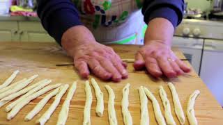 How to Make Fusilli Pasta  Pasta Grannies [upl. by Ernesta]