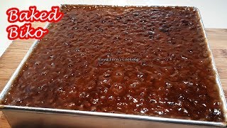 EASIEST YUMMY BAKED BIKO RECIPE [upl. by Mcwherter]