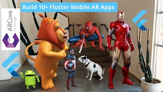 Build Flutter Mobile AR Apps  ARCore Flutter 28 Android amp iOS Augmented Reality Developer Course [upl. by Ernaline713]