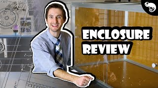 Reptile Enclosure Unboxing Setup and Review Zen Habitats 4x2x2 [upl. by Nerfe]