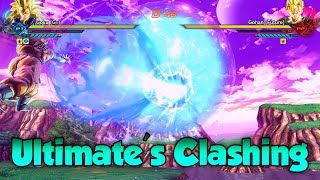 Ultimates Clashing Attacks Clash  Dragon Ball Xenoverse 2 [upl. by Sharlene]