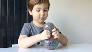 How To Make Sensory Ball For Toddlers Or Stress Ball For Parents At Home [upl. by Nalad895]