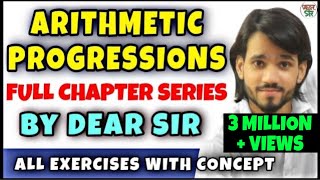 Arithmetic Progression Class 10  Arithmetic Progression Chapter 5  Full ChapterConceptExercise [upl. by Avictor]