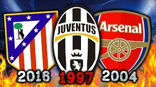 10 Great Teams Who NEVER Won The Champions League [upl. by Hgielanna]