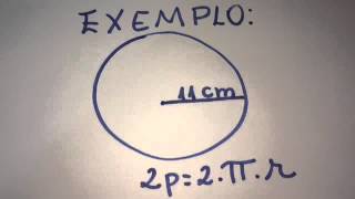 Como calcular o perímetro da circunferência [upl. by Aeslek]