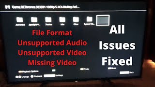 How to Fix Unsupported File Format and Missing Files on Smart TVs [upl. by Sherourd]