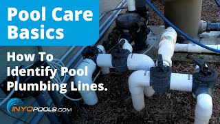 How To Identify Pool Plumbing Lines amp Valves [upl. by Ahseena]