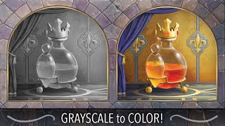 Grayscale To Color Digital painting Tutorial in Photoshop [upl. by Ardnohsed]