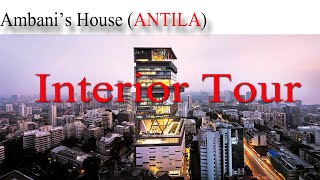 Mukesh Ambanis house tour interior tour Aug 2020 ANTILIA [upl. by Leirraj]