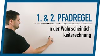 1 amp 2 Pfadregel in der Wahrscheinlichkeitsrechnung  Mathe by Daniel Jung [upl. by Hu]