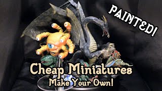 Make Your Own DampD Miniatures Showcase [upl. by Godred735]