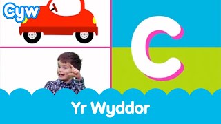 Cân Yr Wyddor 🍎  The Welsh Alphabet Song [upl. by Lienhard]