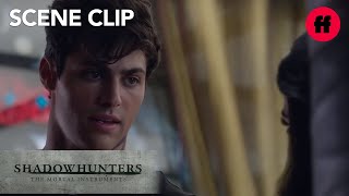 Shadowhunters  Season 1 Episode 6 Alec amp Izzy Talk Marriage  Freeform [upl. by Ermey850]