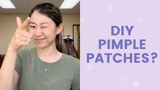 DIY Pimple Patches  FaceTory [upl. by Ehc]