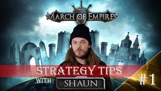 March of Empires  Strategy Tips  Part 1 [upl. by Yrad]