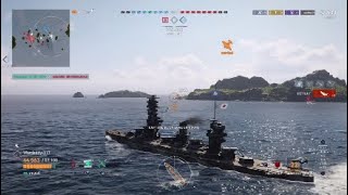 Cuirassé Japonais fuso World of Warships légends PS4 [upl. by Miyasawa848]