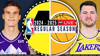 Utah Jazz vs Los Angeles Lakers NBA Live Scoreboard [upl. by Clover]