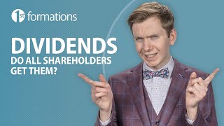 Dividends  do all shareholders get them [upl. by Alister805]