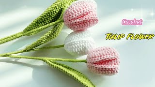 Crochet tulip [upl. by Adner]