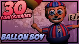 BALLON BOY  30 Datos y Curiosidades  Five Nights at Freddy´s [upl. by Linnie35]