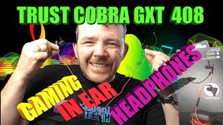 TRUST COBRA GXT 408 IN EAR GAMING EARPHONES WITH DUAL MIC [upl. by Hamrah872]